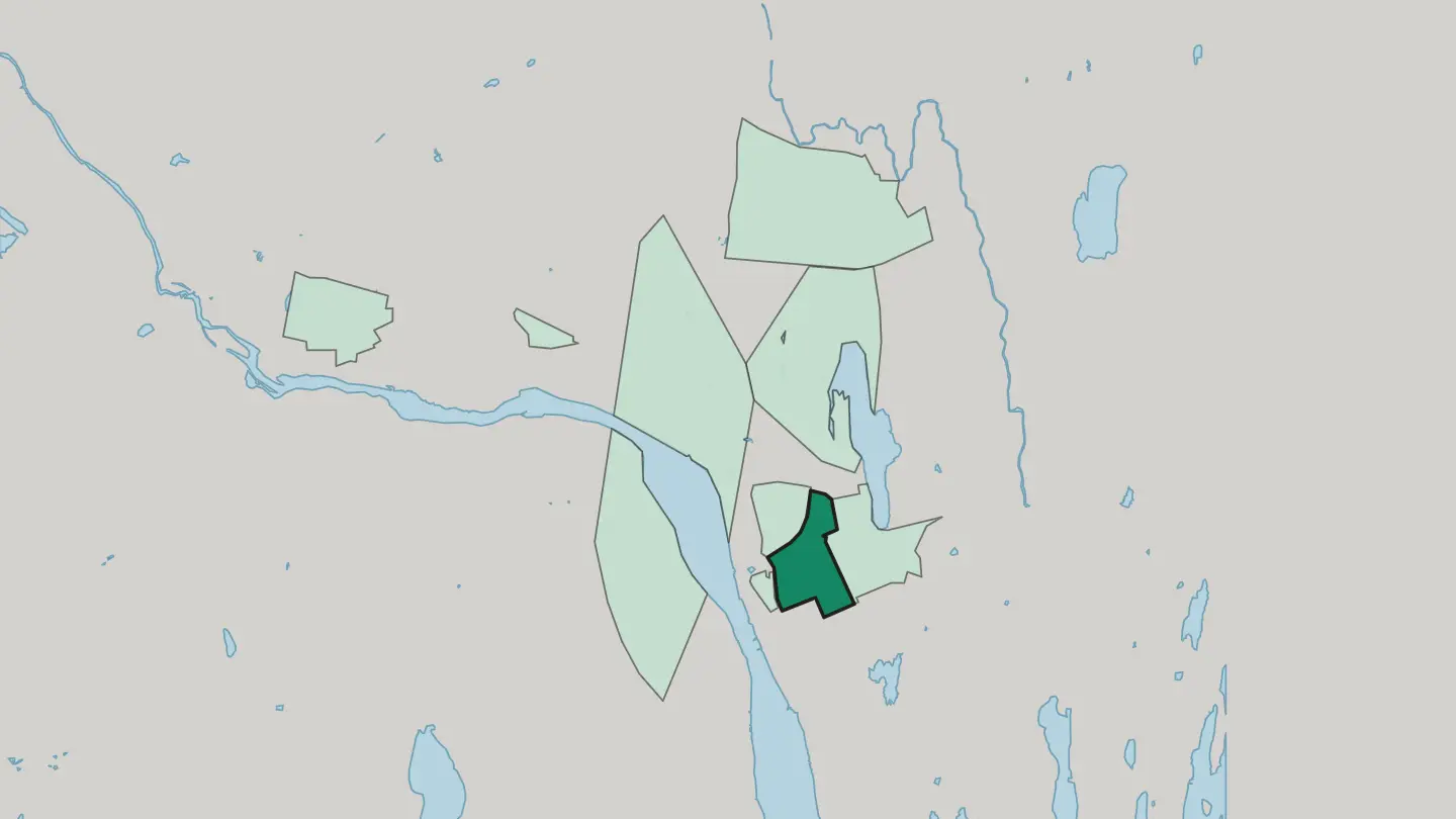 Map of Carlshem in Umeå