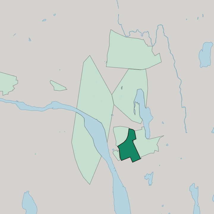Map showing Carlshem — In Umeå