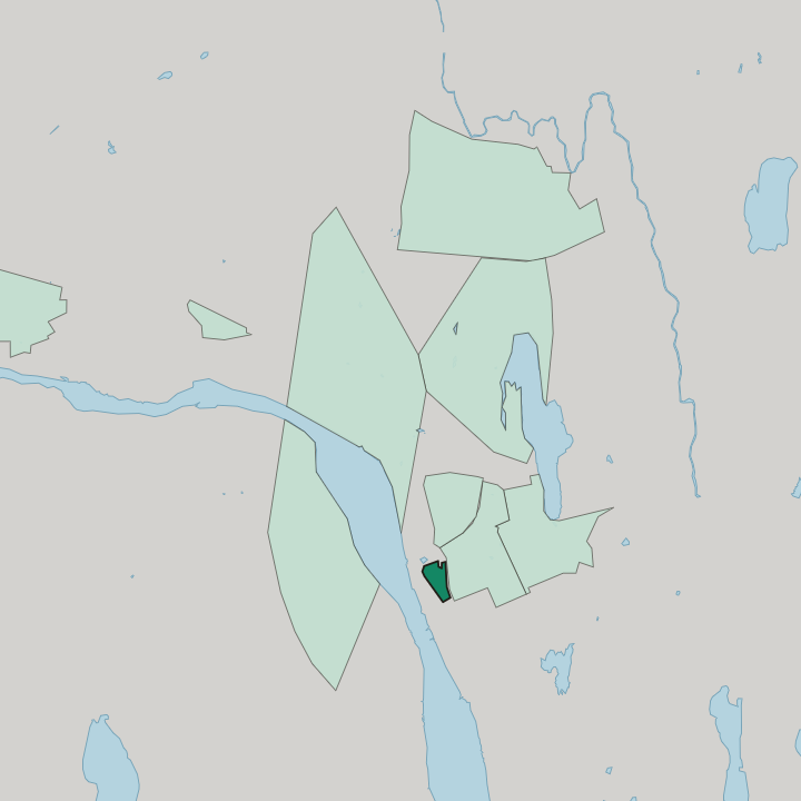 Map showing Gimonäs — In Umeå