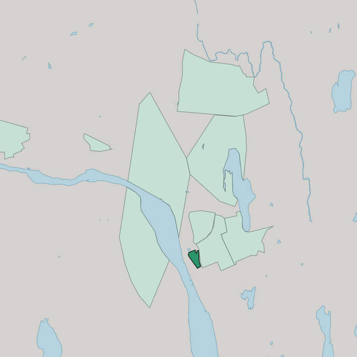 Map showing Gimonäs — In Umeå