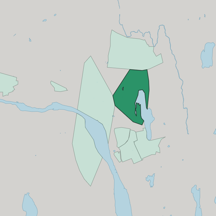 Map showing Mariehem — In Umeå