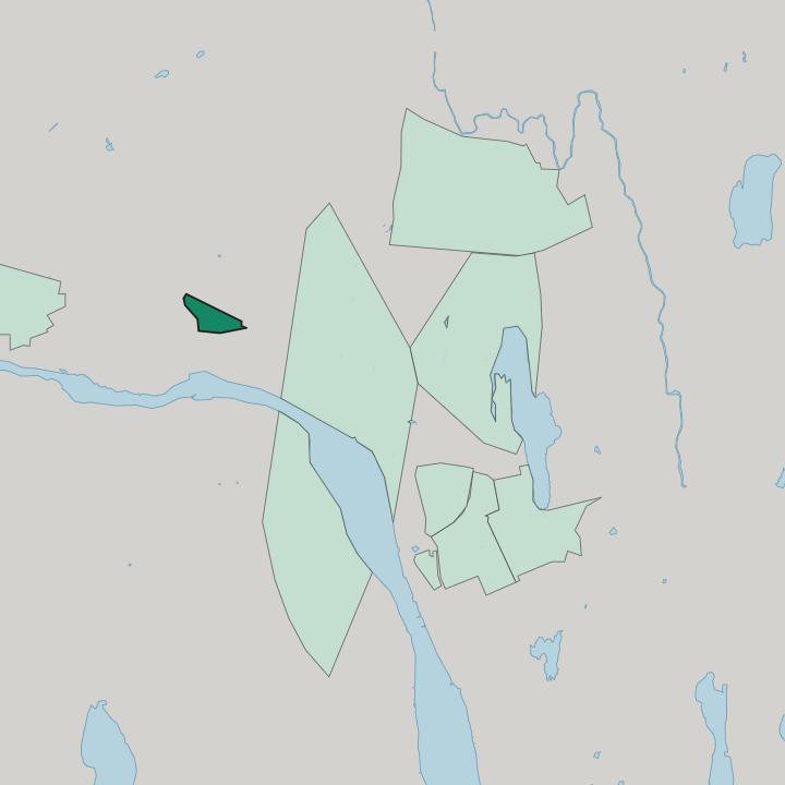 Map showing Västerslätt — In Umeå