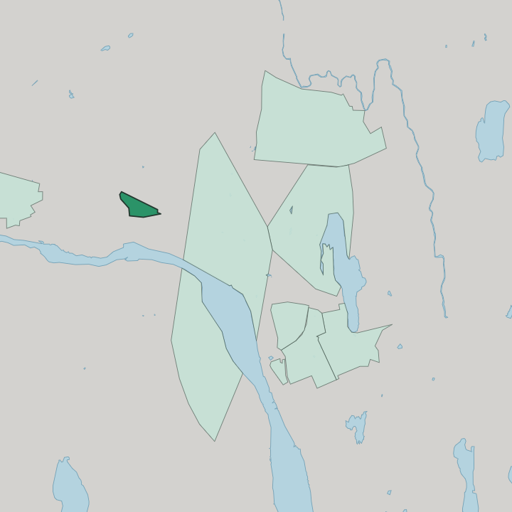 Map showing Västerslätt — In Umeå