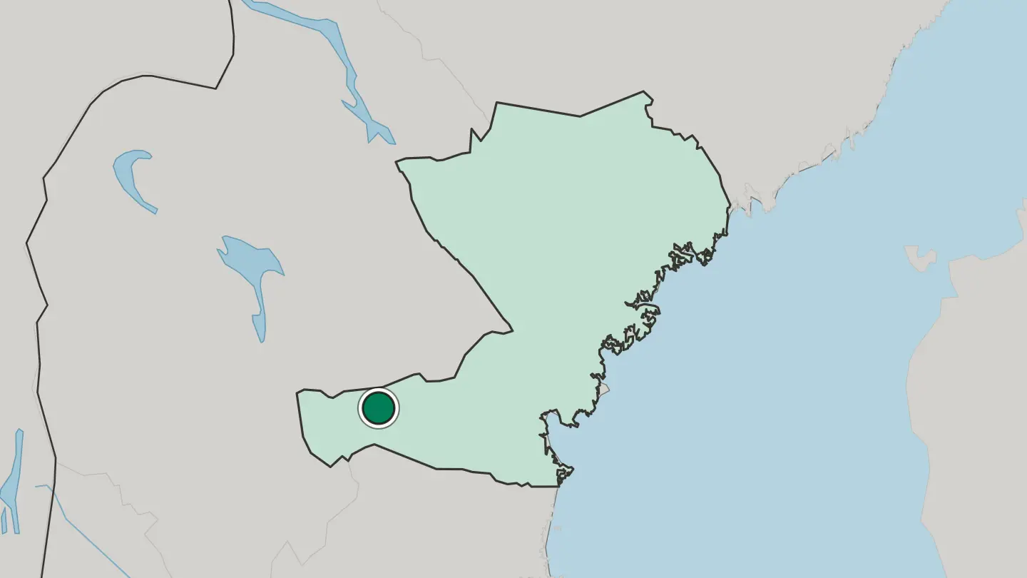Map of Ånge in Sweden