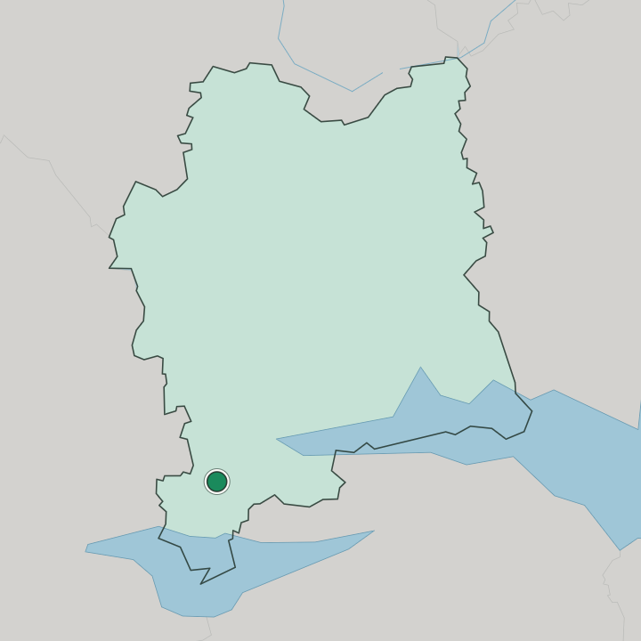 Map showing Arboga — In Västmanland County