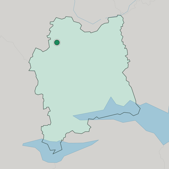Map showing Fagersta — In Västmanland County