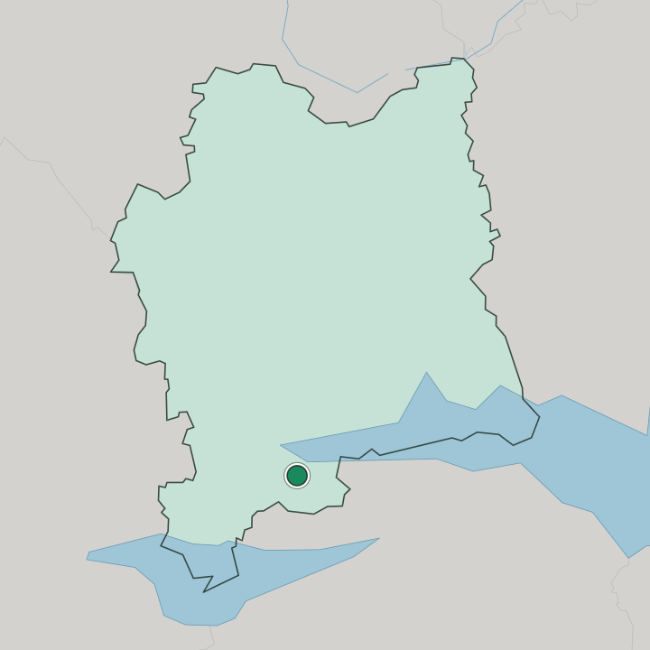 Map showing Kungsör — In Västmanland County
