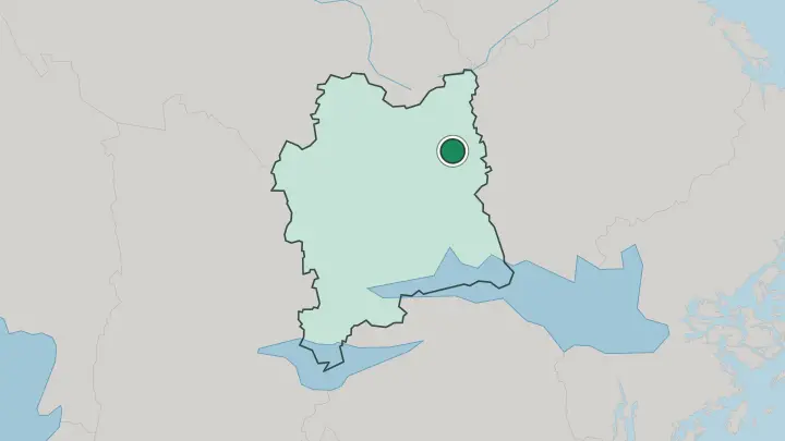 Map of Sala in Sweden