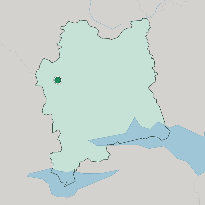 Map showing Skinnskatteberg — In Västmanland County