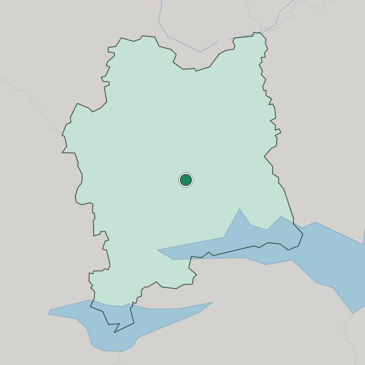 Map showing Surahammar — In Västmanland County