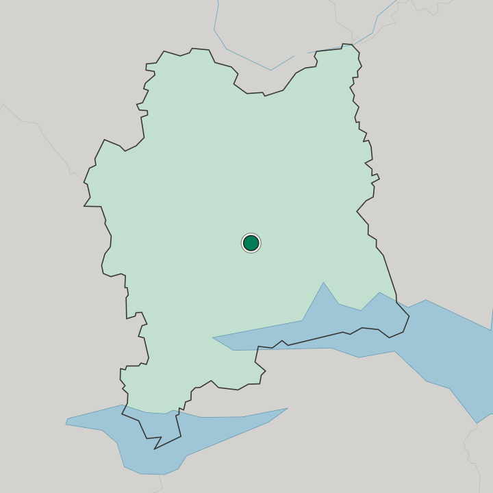 Map showing Surahammar — In Västmanland County