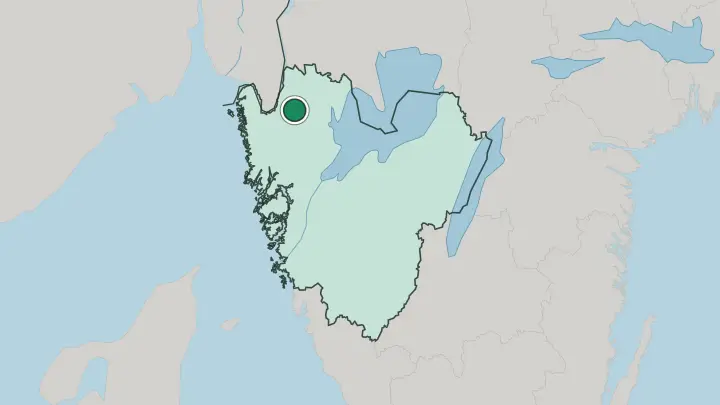 Map of Ed in Sweden