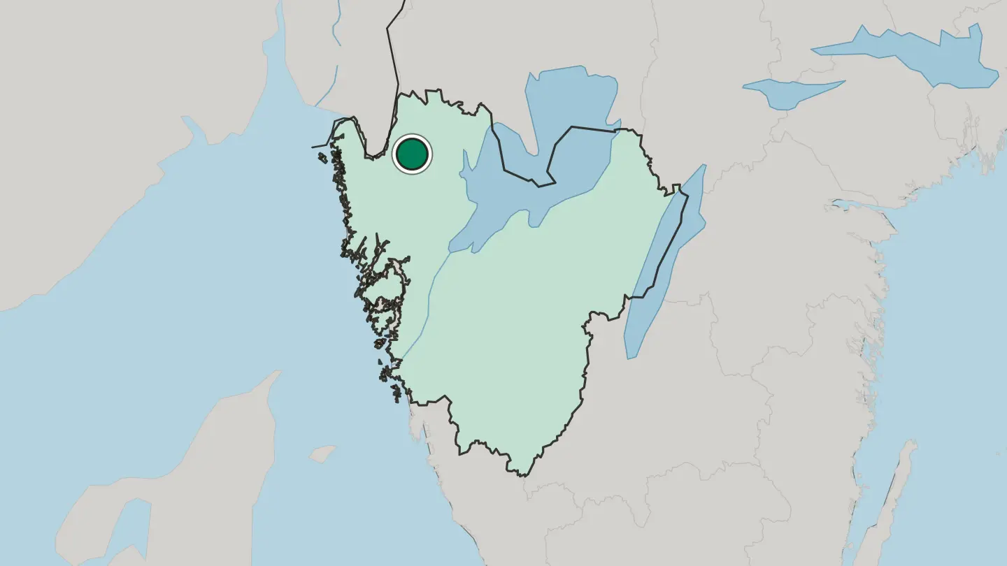 Map of Ed in Sweden