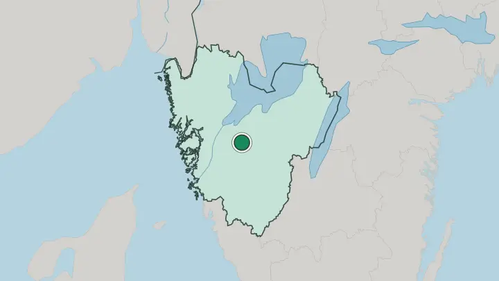 Map of Nossebro in Sweden