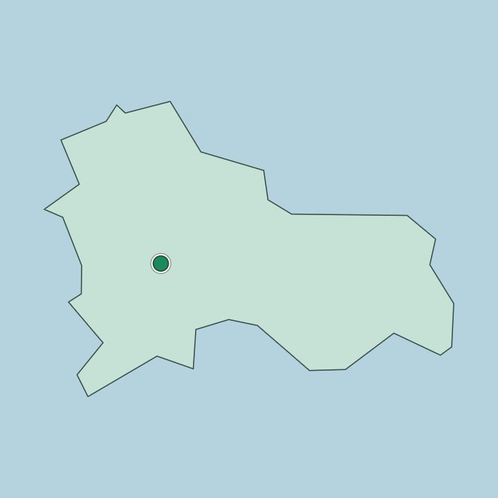 Map showing Ljubljana — In Urban Municipality of Ljubljana