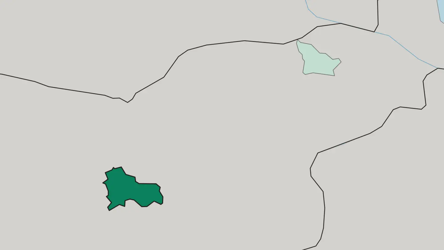 Map of Urban Municipality of Ljubljana in Slovenia