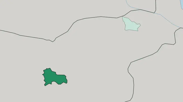 Map of Urban Municipality of Ljubljana in Slovenia
