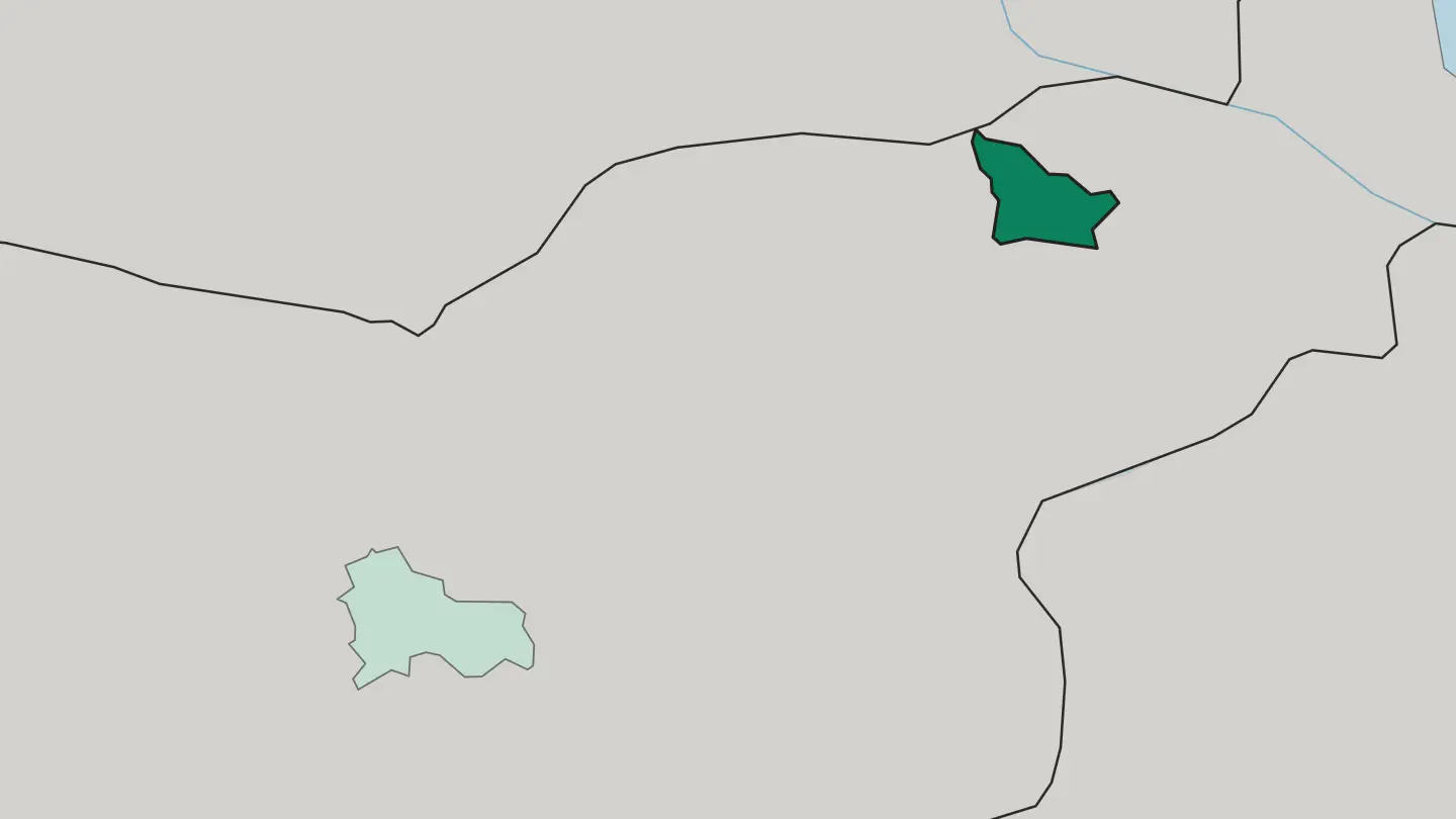 Map of Urban Municipality of Maribor in Slovenia