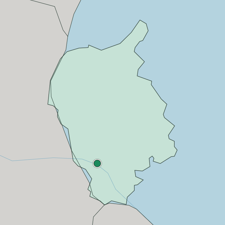 Map showing Rača — In Bratislava