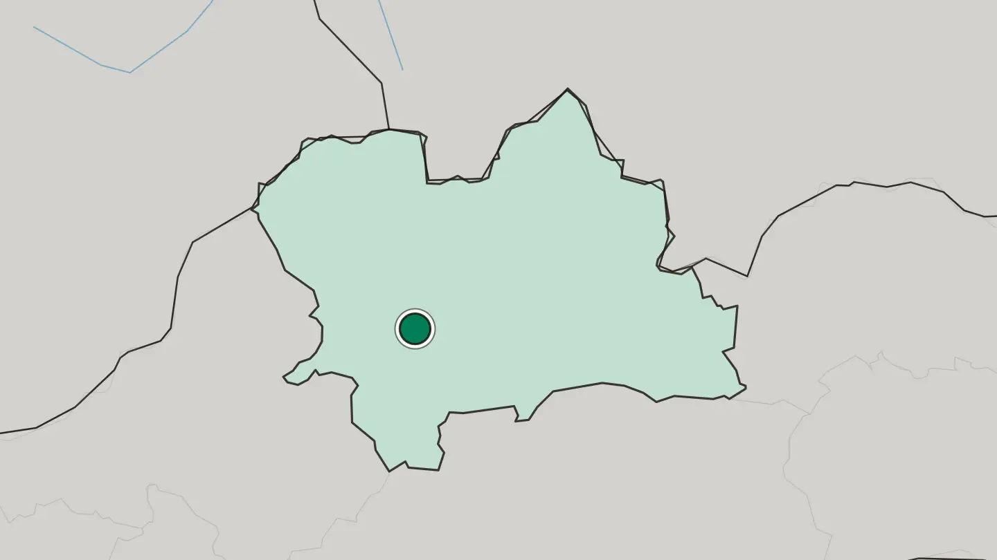 Map of Martin in Slovakia