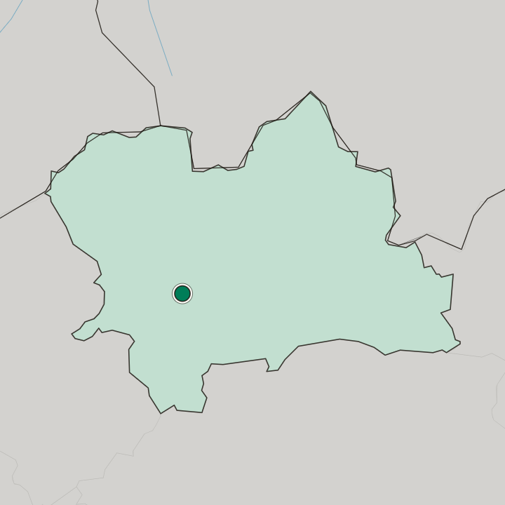 Map showing Martin — In Zilina