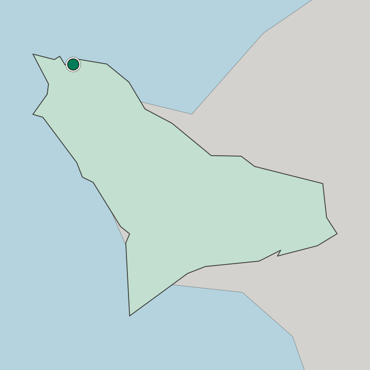 Map showing Freetown — In Western Area