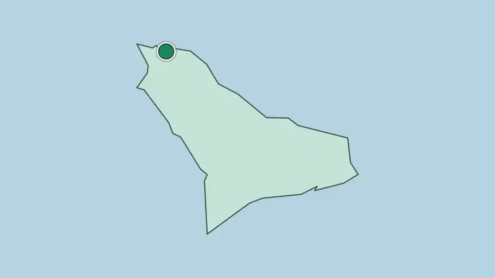 Map of Freetown in Sierra Leone