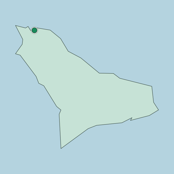 Map showing Freetown — In Western Area