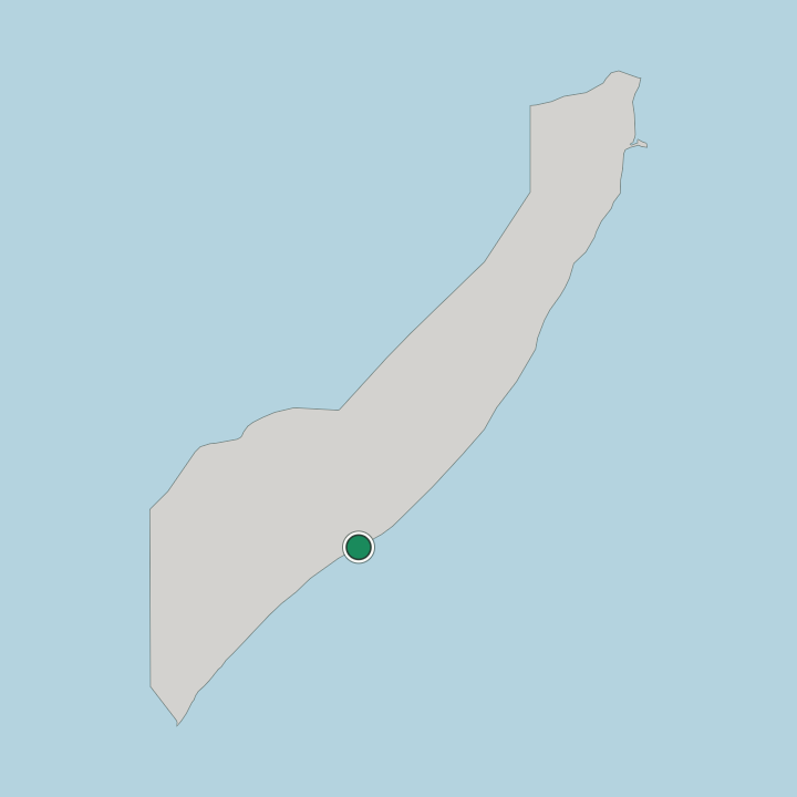 Map showing Mogadishu — In Somalia