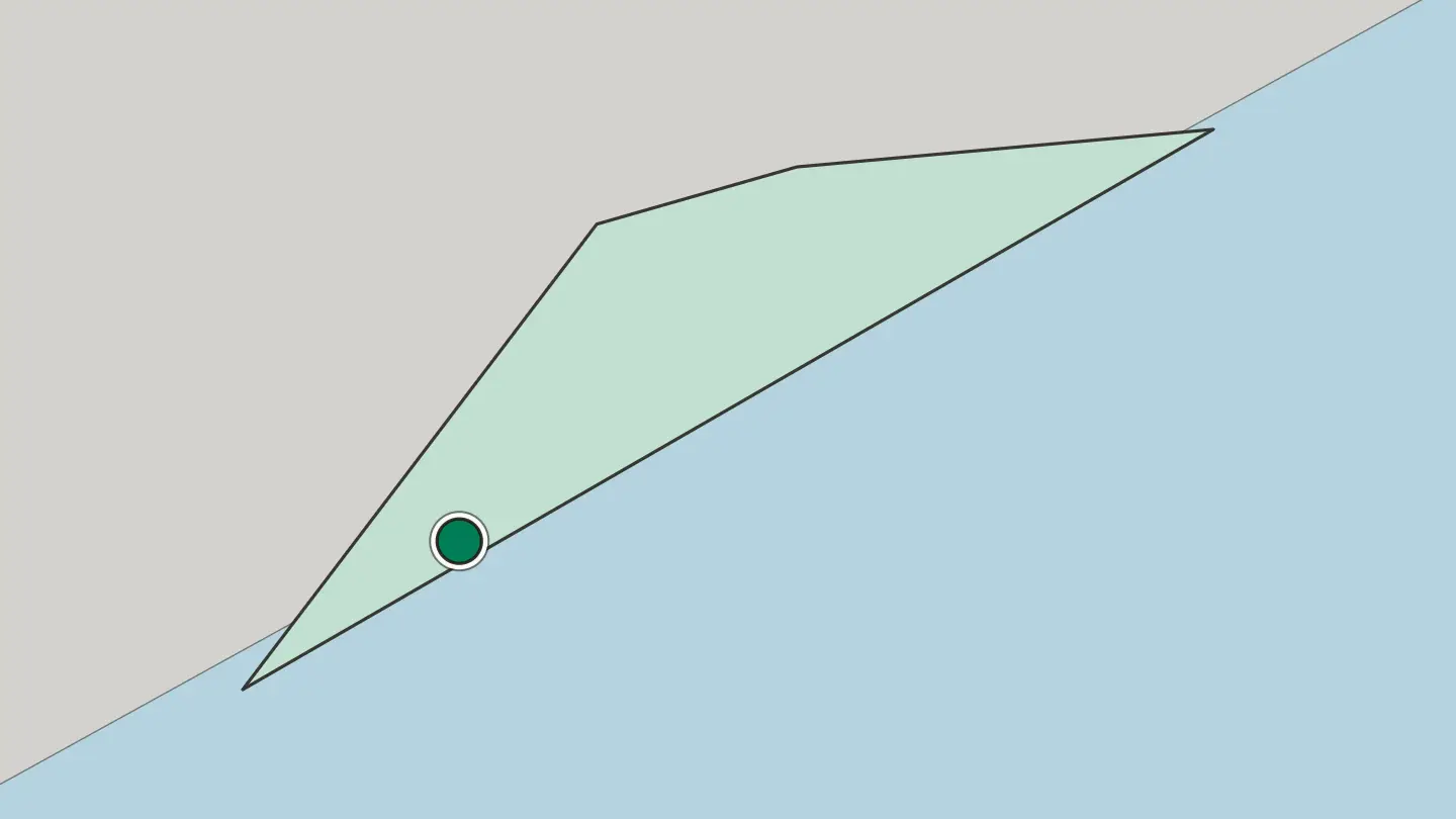Map of Mogadishu in Somalia