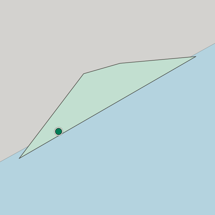 Map showing Mogadishu — In Gobolka Banaadir