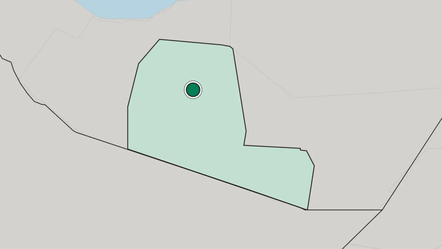 Map of Burao in Somalia
