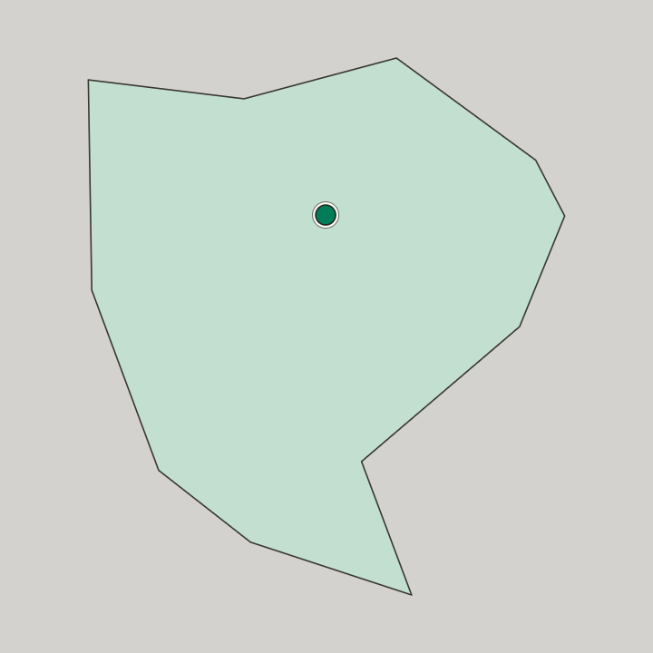Map showing Paramaribo — In Distrikt Paramaribo