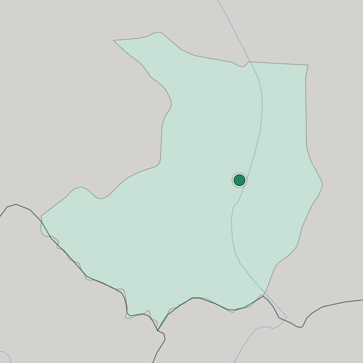 Map showing Juba — In South Sudan