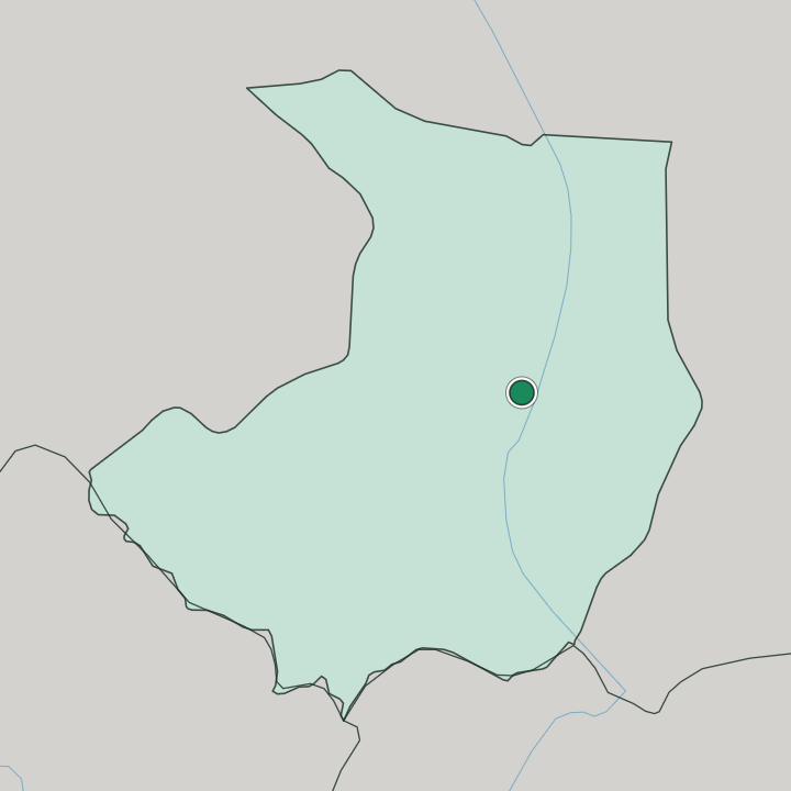 Map showing Juba — In Central Equatoria State