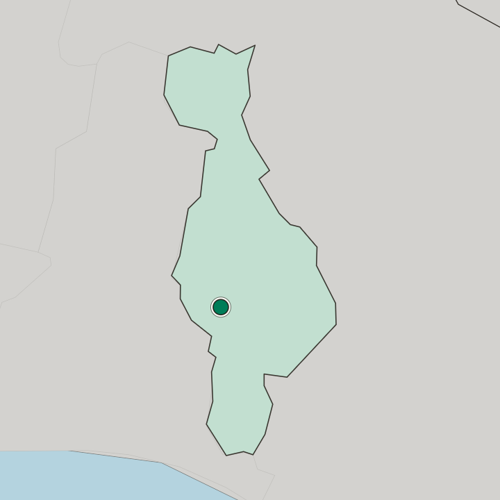 Map showing San Salvador — In Departamento de San Salvador