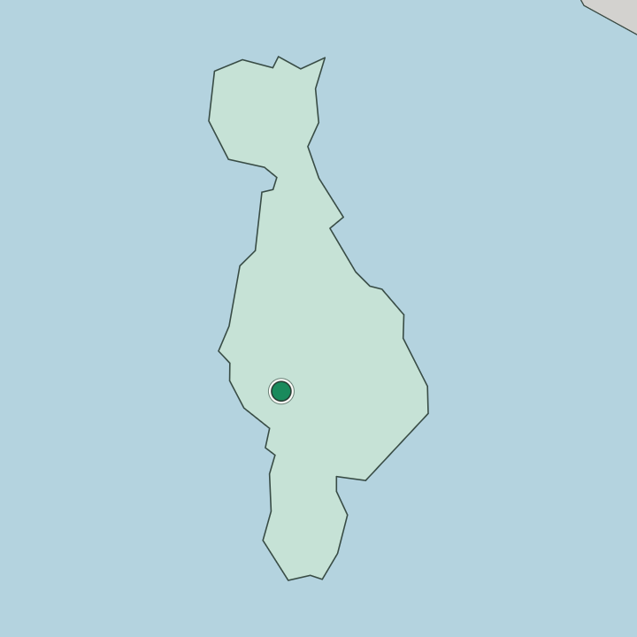 Map showing San Salvador — In Departamento de San Salvador