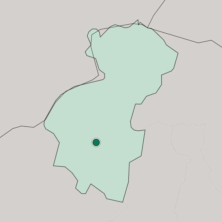 Map showing Santa Ana — In Departamento de Santa Ana