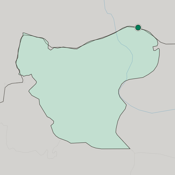 Map showing ‘Ayn al ‘Arab — In Aleppo Governorate