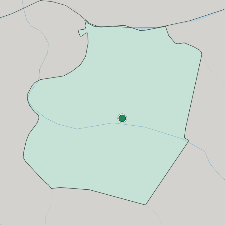 Map showing Ar Raqqah — In Ar-Raqqah Governorate
