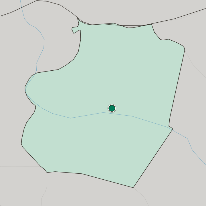 Map showing Ar Raqqah — In Ar-Raqqah Governorate
