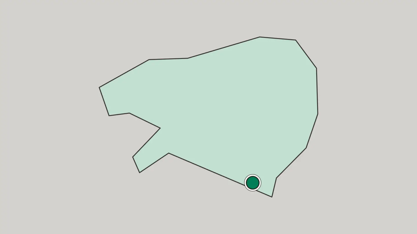 Map of al-Yarmūk in Syria