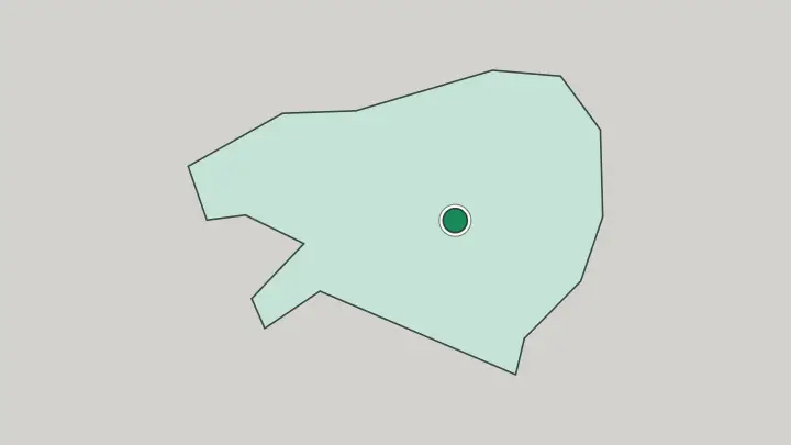 Map of Damascus in Syria