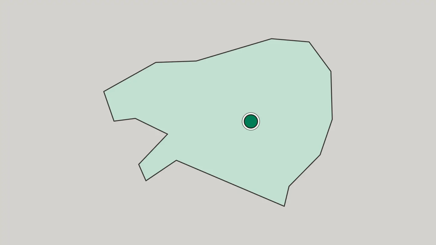 Map of Damascus in Syria