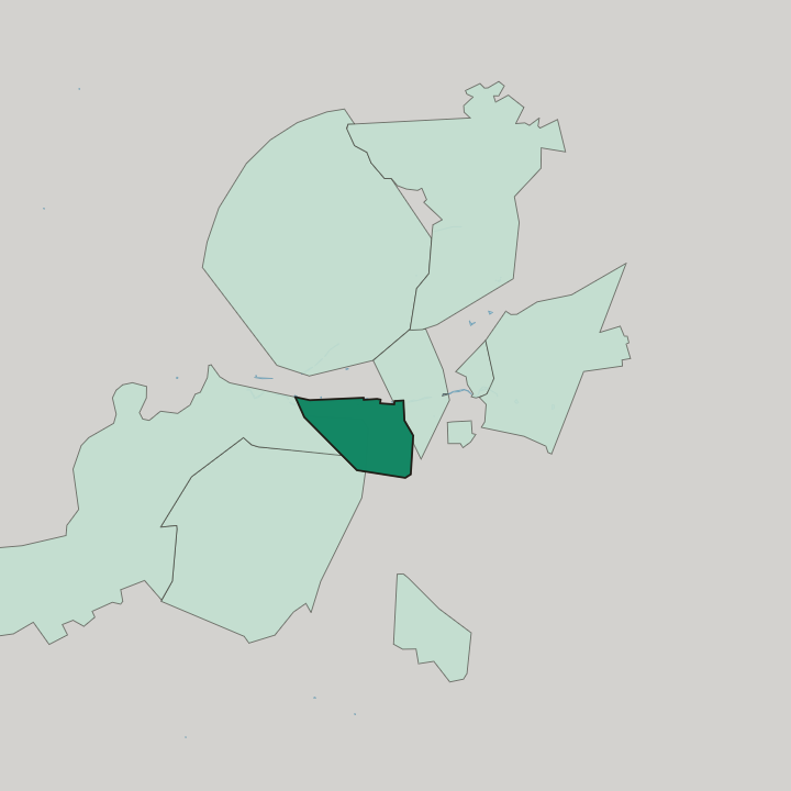 Map showing Qanawat — In Damascus