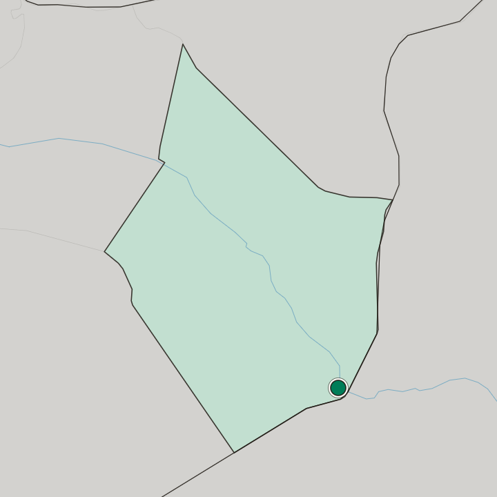 Map showing Ālbū Kamāl — In Deir ez-Zor Governorate