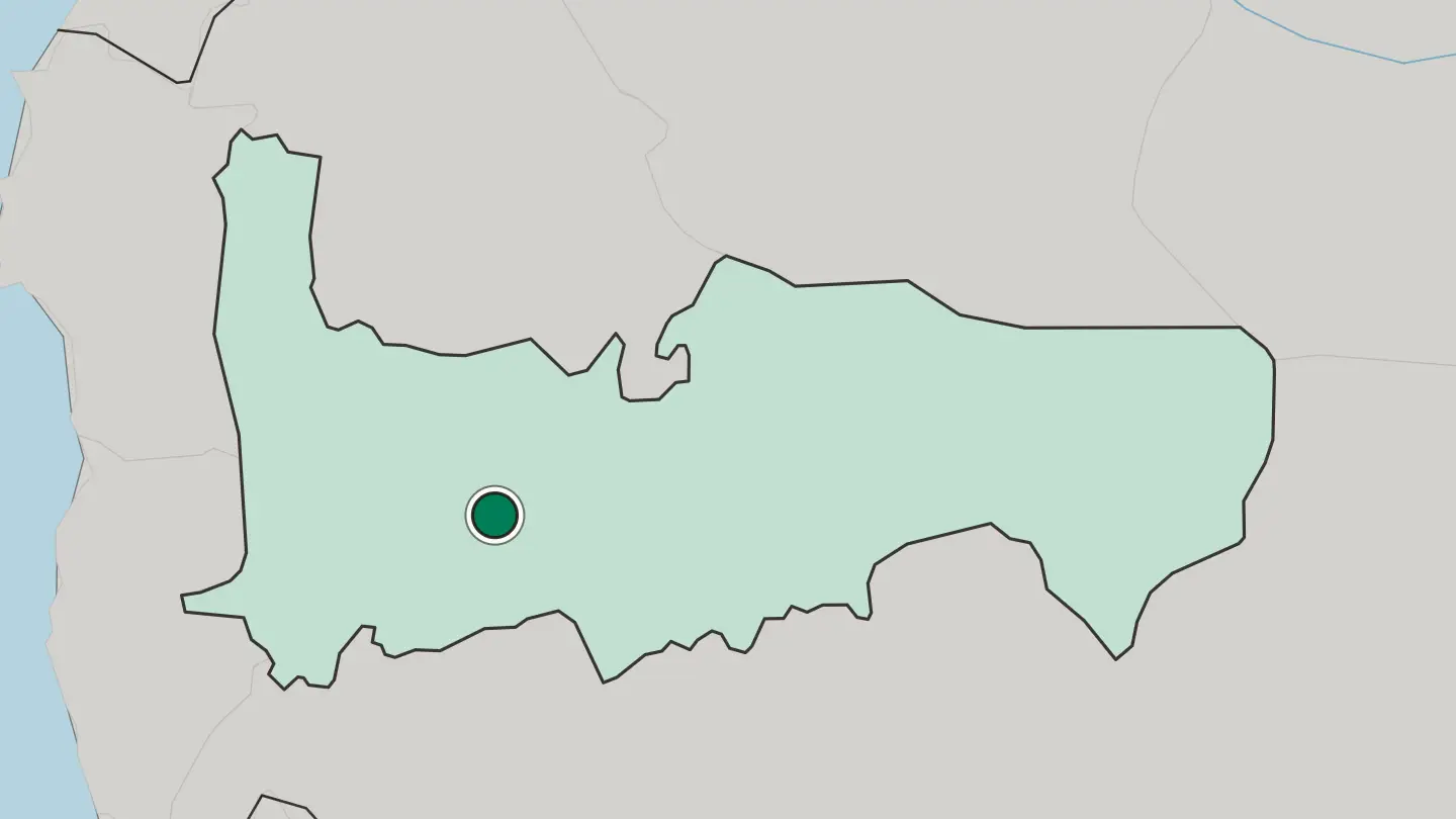 Map of Ḩamāh in Syria