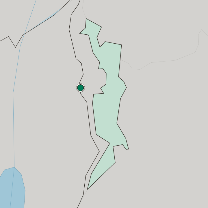 Map showing Al Qunayţirah — In Quneitra Governorate