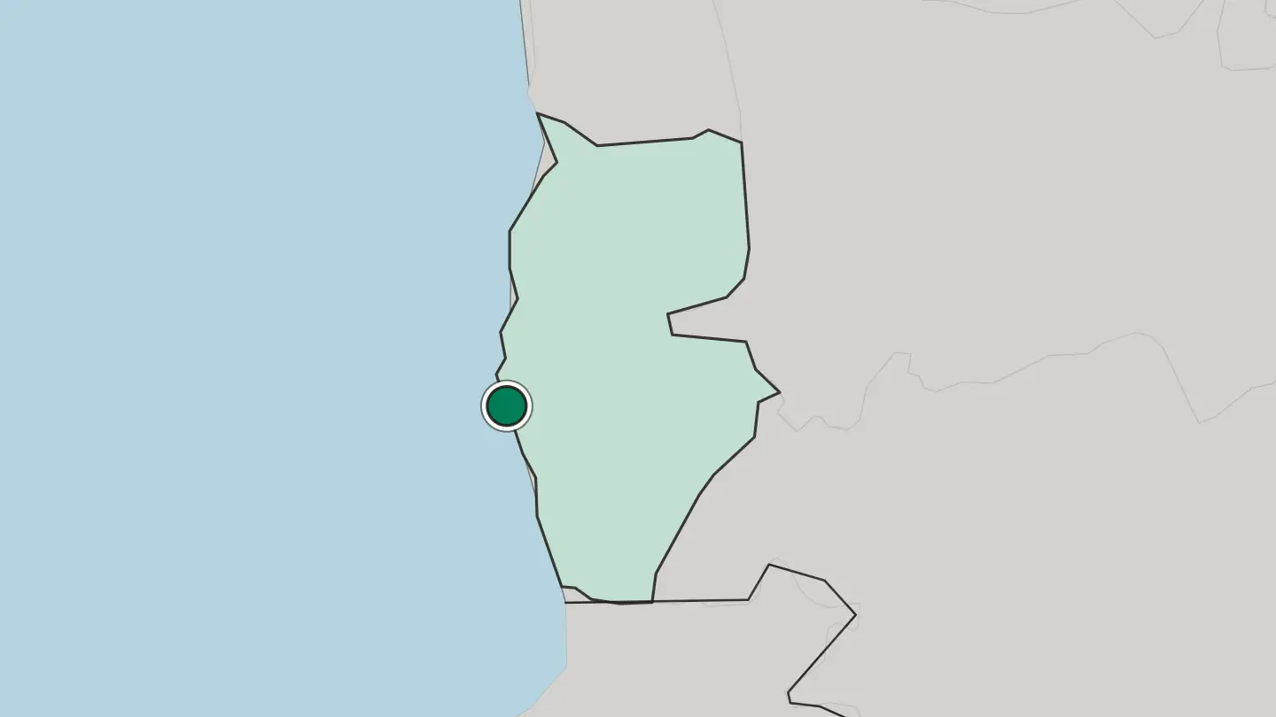 Map of Ţarţūs in Syria