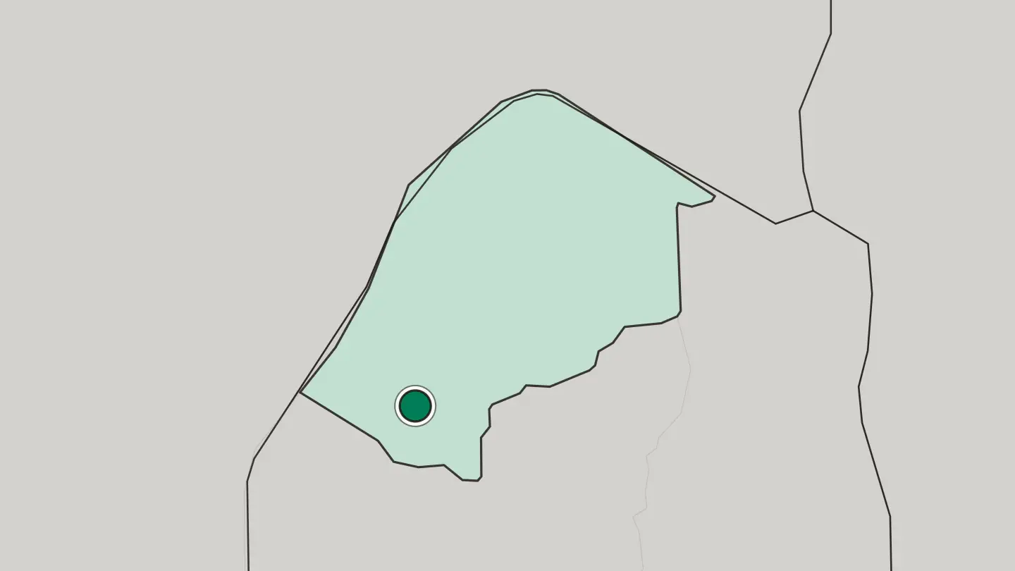 Map of Mbabane in Eswatini